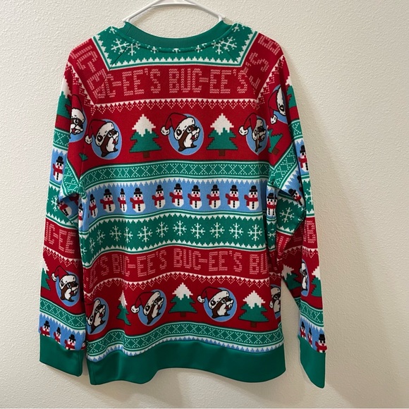 Buc-ee’s ugly Christmas sweater red green 2x - Picture 4 of 4